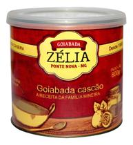 GGoiabada Zélia Lata 800g Sabor Tradicional, Textura Cremosa e Qualidade Inconfundível
