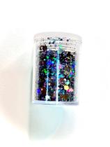 GH24-A Glitter Chunky holográfico Poliéster Importado resina unha 50gr -ROCKY GH24-A Glitter Chunky holográfico Poliéster Importado resina unha 50gr -ROCKY