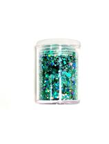 GH4-A Glitter Chunky holográfico Poliéster Importado resina unha 50gr -MERMAID