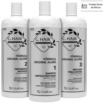 Ghair Escova Progressiva Alema 3x1000ml - Fórmula Alemã Original