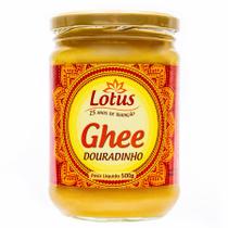 Ghee Douradinho Lotus 500g - Manteiga Zero Lactose - Lotus Ghee