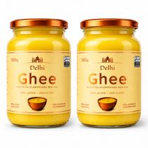 Ghee Manteiga Sem Lactose Clarificada Tradicional 500g Delhi Kit 2x Und