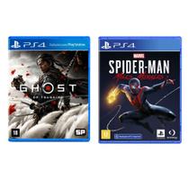 Ghost Of Tsushima PS4 + Spider-Man Miles Morales PS4