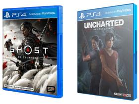 Ghost of Tsushima Sucker Punch + Uncharted - The Lost Legacy para PS4