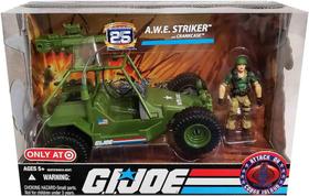 Gi Joe 25th Awe Striker E Piloto Crankcase - Ano 2007 - Comandos em Ação
