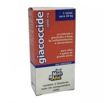 Giacoccide 1000mg 20 Comprimidos - Mon Ami