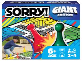 Giant Sorry, clássico jogo de tabuleiro familiar, Spin Master Games