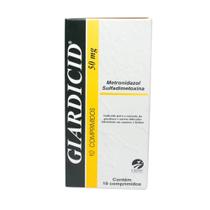 Giardicid 50 mg Cepav - 10 Comprimidos Giardicid 50 mg Cepav - 10 Comprimidos
