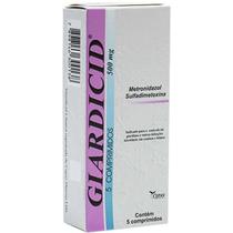 Giardicid 500 mg Cepav - 5 Comprimidos