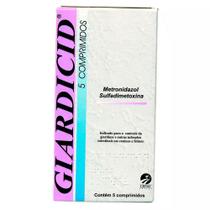 Giardicid 500mg C/ 5 Comprimidos - CEPAV PHARMA