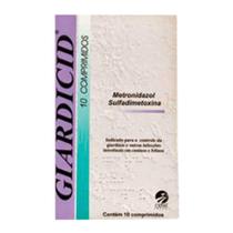 Giardicid 500mg - caixa com 10 comprimidos - Cepav