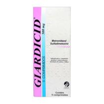 Giardicid 500mg - caixa com 5 comprimidos - Cepav