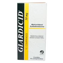 Giardicid 50mg C/ 10 Comprimidos - CEPAV PHARMA