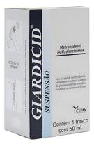 Giardicid Suspensão 50ml Suplemento Giardia Cachorro Cães