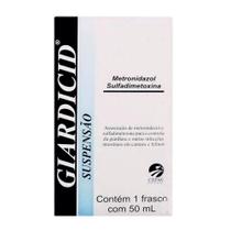 Giardicid Suspensão - frasco com 50ml - Cepav Giardicid Suspensão - frasco com 50ml - Cepav