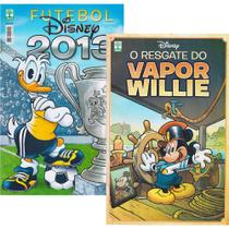 Gibi Disney Formato Americano Micky Pato Donald Vapor Willie e Futebol 2013