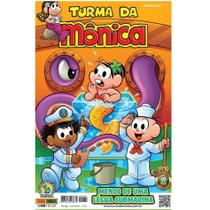 Gibi - Turma da Monica - Menos de uma légua submarina - Ed. 69 - PANINI BRASIL