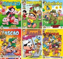 Gibis turma da monica kit com 10 gibis sem repetição