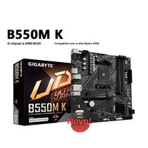 GIGABYTE NOVA placa-mãe B550M K Micro ATX AMD B550 AMD Socket AM4