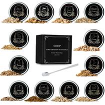 GIHOP Kit de Cavacos de Madeira para Defumação de Coquetéis com 12 Sabores GIHOP Kit de Cavacos de Madeira para Defumação de Coquetéis com 12 Sabores