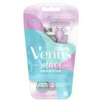 Gillette Aparelho de Depilar Venus Sensitive Feminino c/ 2un