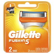 Gillette carga fusion 5 com 2 cartuchos - PROCTER & GAMBLE