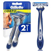 Gillette Corpo Aparelho de Depilação Corporal Descartável 2 Unidades Gillette Corpo Aparelho de Depilação Corporal Descartável 2 Unidades