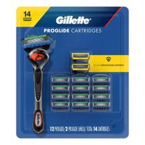 Gillette Fusion5 Pack 14 Recargas -12 Proglide E 2 Proshield