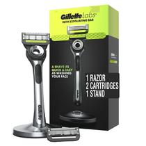 Gillette Labs Razor Masculino - Com Barra Esfoliante e 2 Recargas