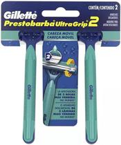 Gillette Prestobarba Ultragrip Barbeador Descartável 2 unidades