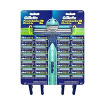 Gillette Prestobarba UltraGrip Cabeça Móvel Cartela c/ 24