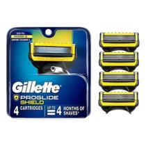 Gillette Proglide Cartuchos Recarga Lâmina De Barbear Pack 4