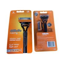 Gillette Razor Fusion 5 lâmina ultrafina masculina com aparador de costeletas