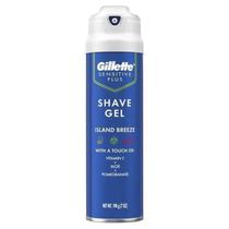 Gillette Sensitive Plus Gel Barbear C/Vitaminac, Romã E Aloe