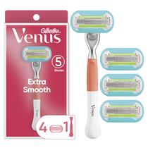 Gillette Venus Extra Smooth Pink - Kit com 4 Recargas