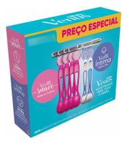 Gillette Venus Suave Kit 4 Unidades + Venus Íntima 2 Unidade