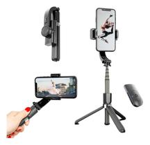 Gimbal Estabilizador Imagem Celular Pau De Selfie Bluetooth