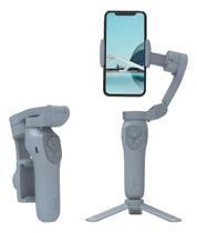 Gimbal Profissional L7c Pro De Celular Vertical Horizontal L Cinza