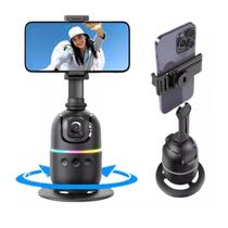 Gimbal Suporte Celular Gira 360 Reconhecimento Facial Tiktok