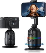 Gimbal Suporte Celular Rastreador Estabilizador Facial 360 Graus Reconhecimento de Gestos Super Bateria Inclusa