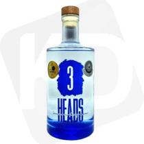 Gin 3 Heads London Dry Original Gyn Cabaré Drink De Luxo