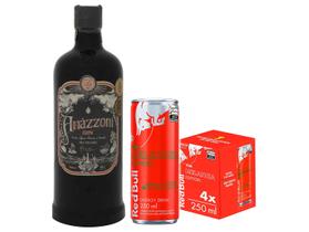 Gin Amázzoni Rio Negro 750ml + Bebida Energética Gin Amázzoni Rio Negro 750ml + Bebida Energética