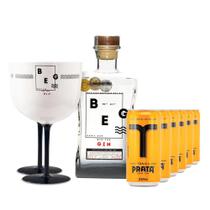 Gin Beg London Dry 750Ml + 6 Tônicas Prata 269Ml + 2 Taças