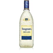 Gin dry seagrams garrafa 750ml