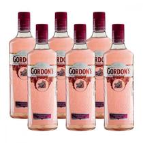 Gin Gordons Pink Garrafa 700ml Caixa com 6 unidades