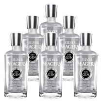Gin Silver Seagers London Dry 750ml 6 Unidades