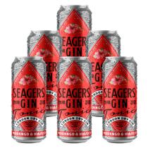 Gin Tônica Seagers Morango e Hibisco Lata 269ml 6 Unidades Gin Tônica Seagers Morango e Hibisco Lata 269ml 6 Unidades