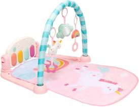 Ginásio de Atividades Buba Magic Unicórnio com Piano Musical