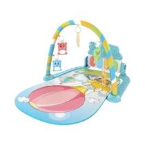 Ginásio De Atividades Para Bebês Recém-Nascidos Com Rack Musical, Teclado De Piano E Tapete De