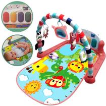 Ginásio Musical Tapete Atividades C/ Luz E Mordedor P/ Bebê Ginásio Musical Tapete Atividades C/ Luz E Mordedor P/ Bebê